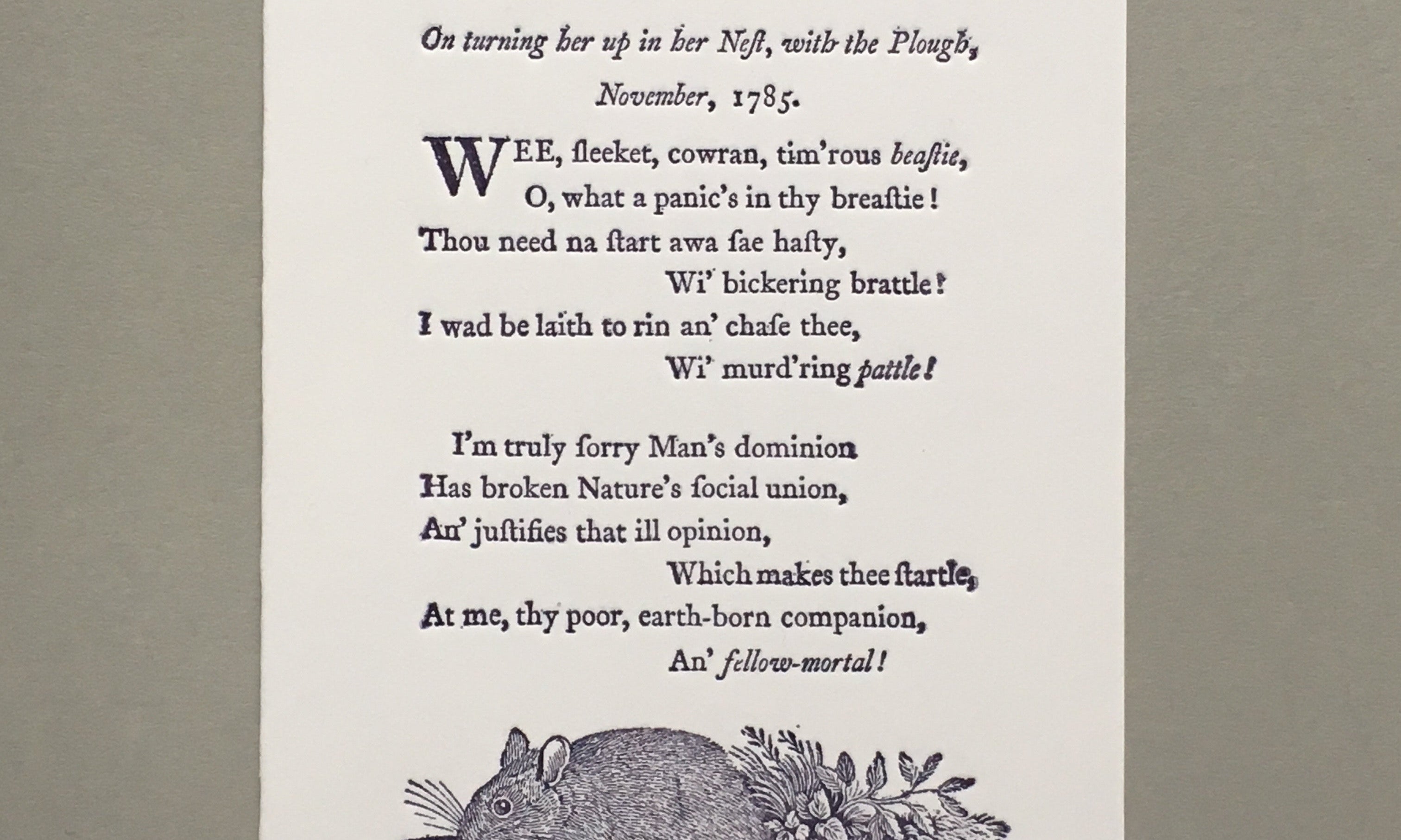 Celebrating Burn’s Night