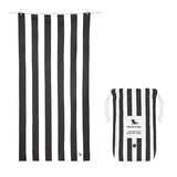 Dock & Bay Quick Dry Beach Towel - CHARCOAL - Extra Large