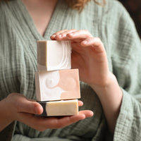 Gift Set - Salt Soap Trio - Grounding Scents