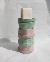 Travel Box - Shampoo - Sage Green - Round