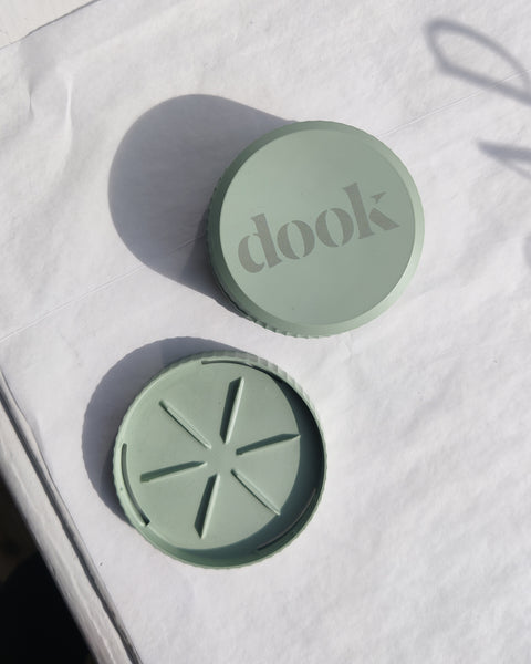Travel Box - Shampoo - Sage Green - Round