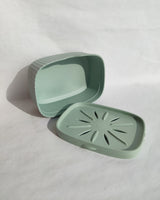 Travel Box - Soap - Sage Green - Rectangular