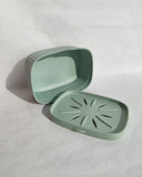 Travel Box - Soap - Sage Green - Rectangular