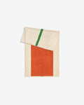 Hand Towel - Green and Orange