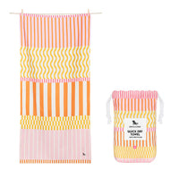 Dock & Bay Quick Dry Beach Towel - LEMONADE WAVES