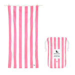 Dock & Bay Quick Dry Beach Towel - HOT PINK
