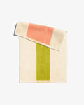 Face Towel - Peach and Lime Stripe