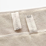 Face Towel - Lemon and Coffee Stripe